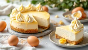 Cremiger Käsekuchen ohne Boden: Das Zwei-Zutaten-Rezept, das viral geht