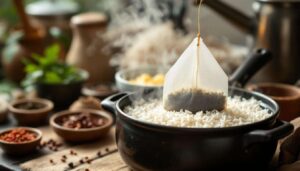 Teebeutel im Reiswasser: Der Aroma-Trick für authentische Asia-Küche