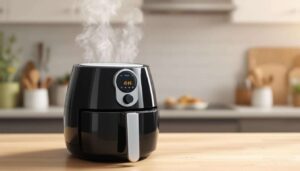 Airfryer-Fehler: Warum Alufolie in der Heißluftfritteuse gefährlich werden kann
