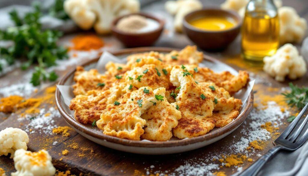 Blumenkohl-Schnitzel aus dem Airfryer: Knusprig, würzig und überraschend saftig