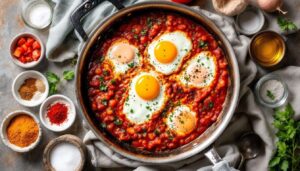 Shakshuka in 15 Minuten: Das würzige Pfannengericht, das Meal-Prep überflüssig macht