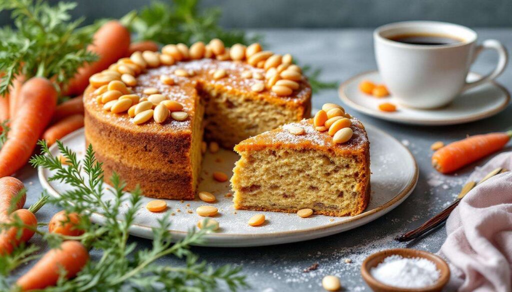 Schneller Möhrenkuchen ohne Mehl: Saftig, glutenfrei und perfekt zum Kaffee