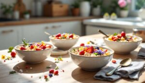 Overnight Oats im Frühling: Drei neue Rezepte mit saisonalen Zutaten für März