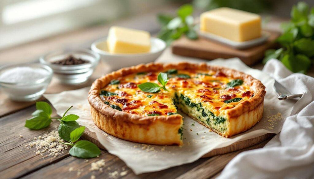 Spinat-Quiche aus dem Airfryer: Das schnelle Frühlingsrezept für den Feierabend