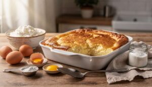 Quark-Auflauf mit nur 4 Zutaten: Das Protein-Rezept, das gerade alle nachkochen