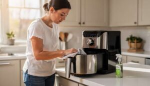 Heißluftfritteuse richtig reinigen: Diese drei Fehler machen fast alle