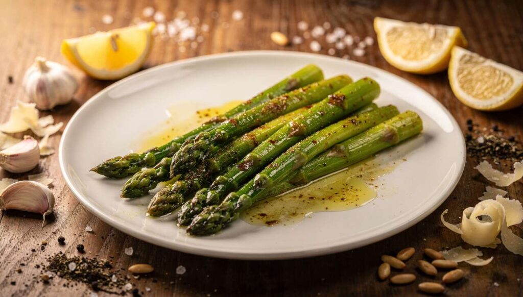 Grüner Spargel aus der Pfanne: Der Profi-Trick für perfekte Röstaromen