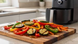 Airfryer-Gemüse: Die drei häufigsten Fehler – und wie es besser geht