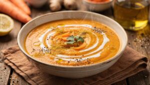 Schneller Möhren-Ingwer-Suppe: Wärmend, immunstärkend und in 20 Minuten fertig