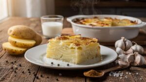 Kartoffelgratin ohne Sahne: Cremig, leichter und mit nur fünf Zutaten