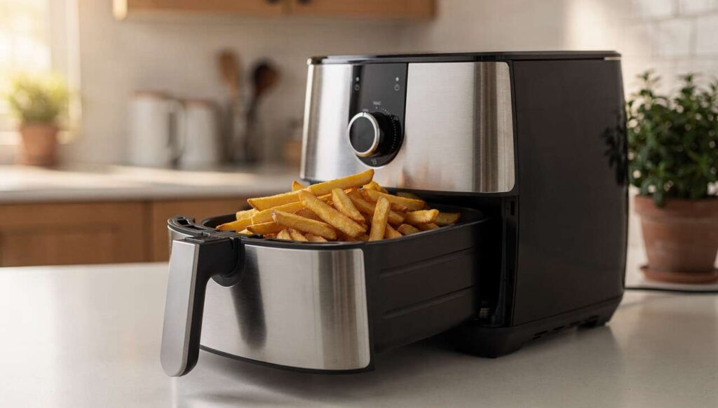 Aldi-Airfryer für unter 30 Euro: Was das Aktionsgerät wirklich kann