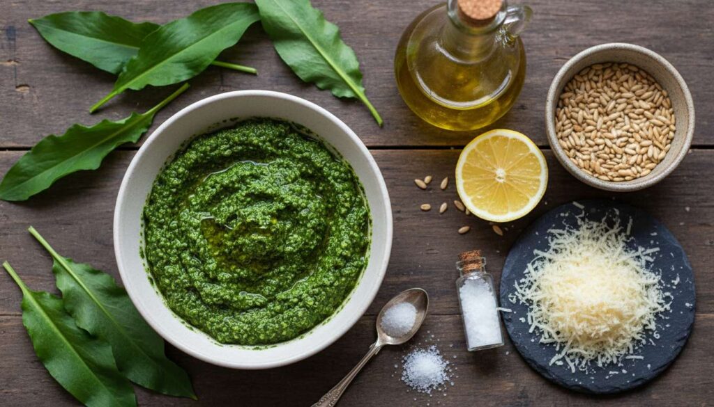 Bärlauch-Pesto ohne Pinienkerne: Mit dieser Zutat bleibt es wochenlang grün