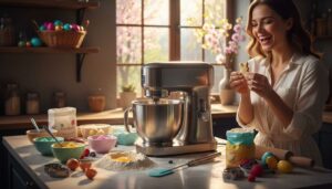 Kann die Lidl-Küchenmaschine für 199 Euro beim Osterbacken mit dem Thermomix mithalten?