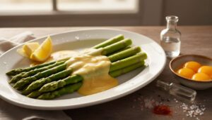 Tim Mälzer verrät seinen Trick für die perfekte Sauce Hollandaise zu Spargel