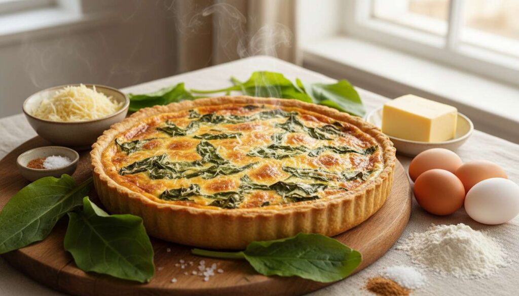Bärlauch-Quiche ohne Blätterteig: Knusprig, würzig und ideal für den Osterbrunch